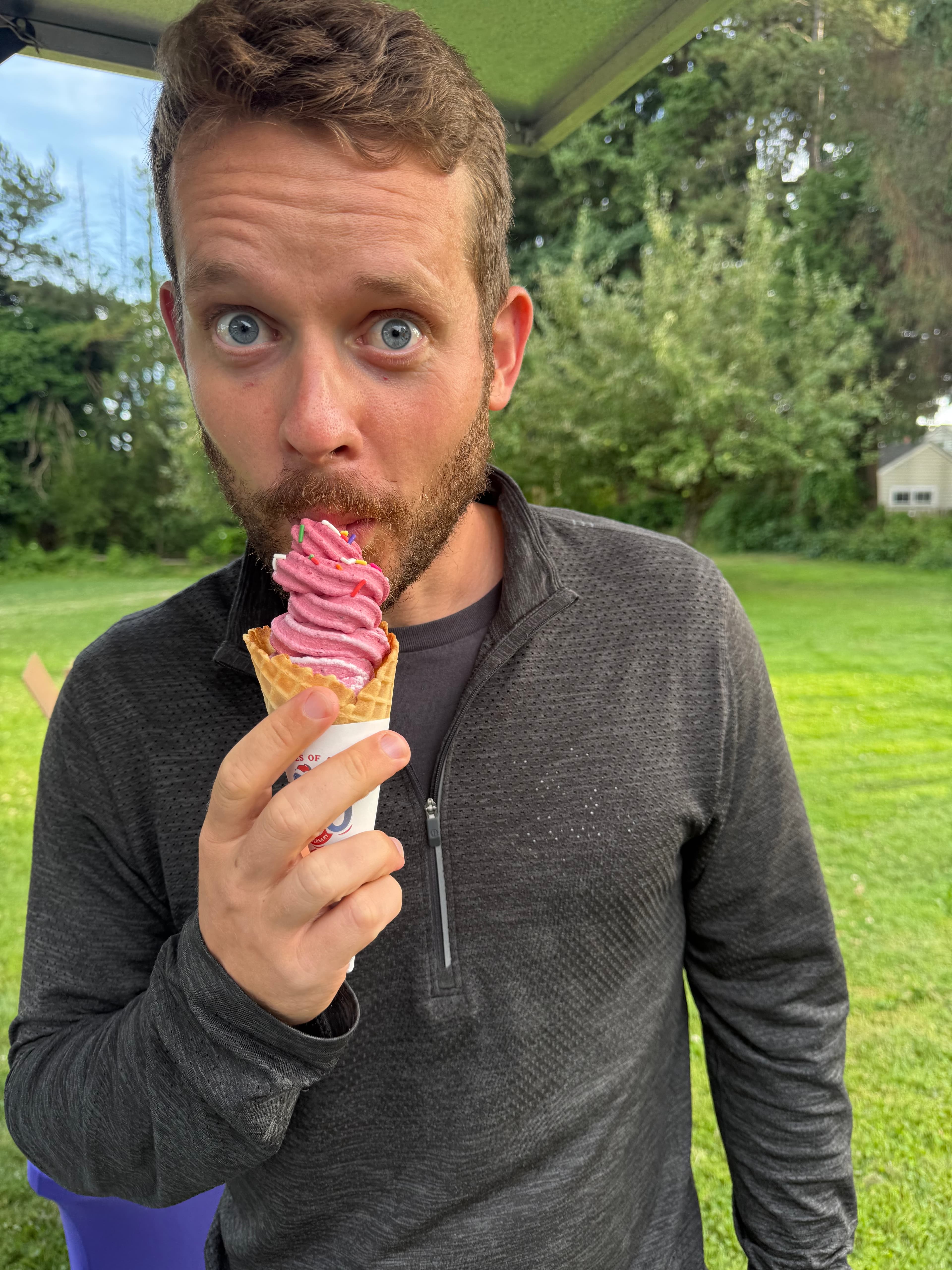 Kiwi's Cones — fresh fruit soft serve