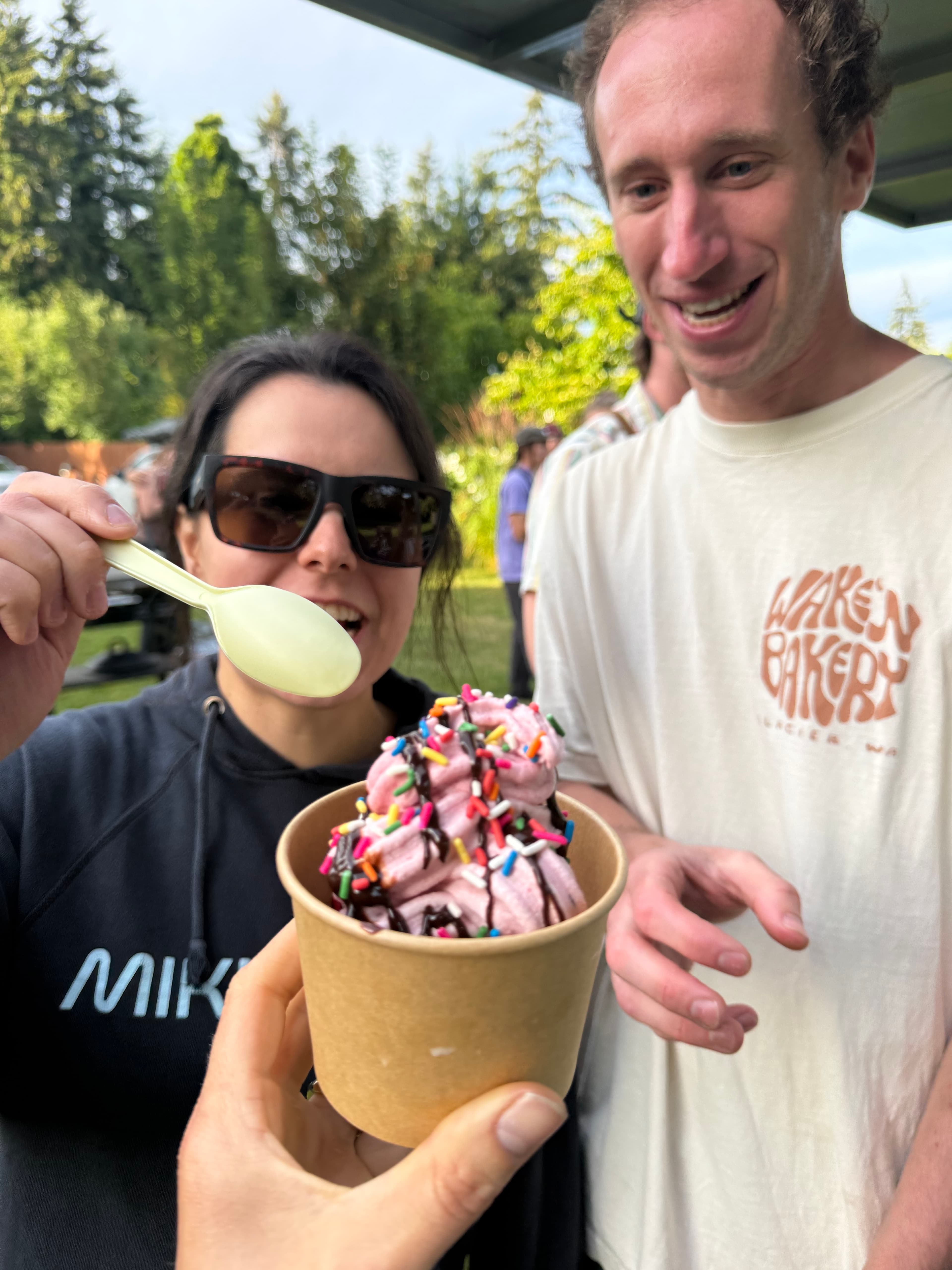 Kiwi's Cones — fresh fruit soft serve