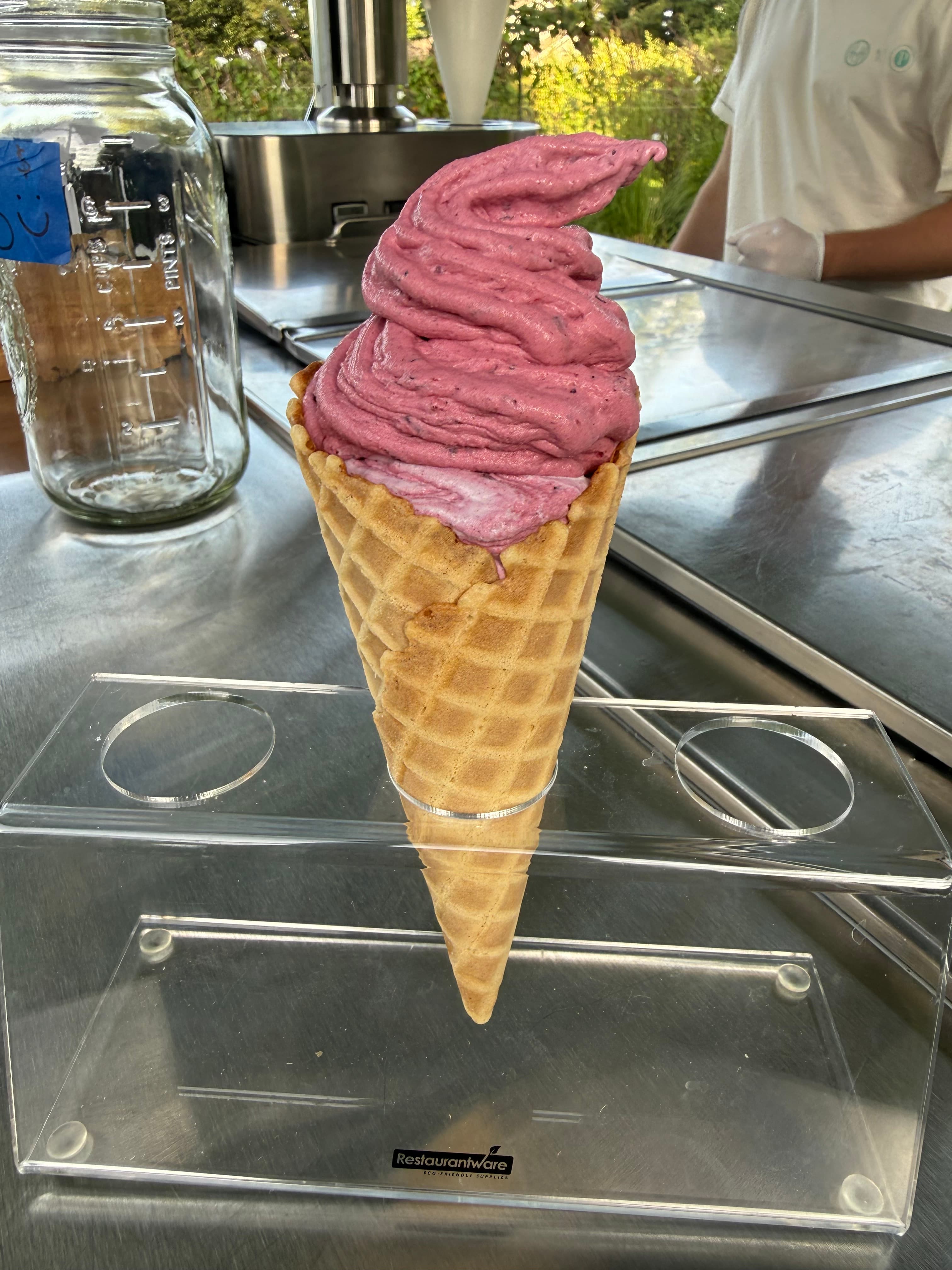 Kiwi's Cones — fresh fruit soft serve
