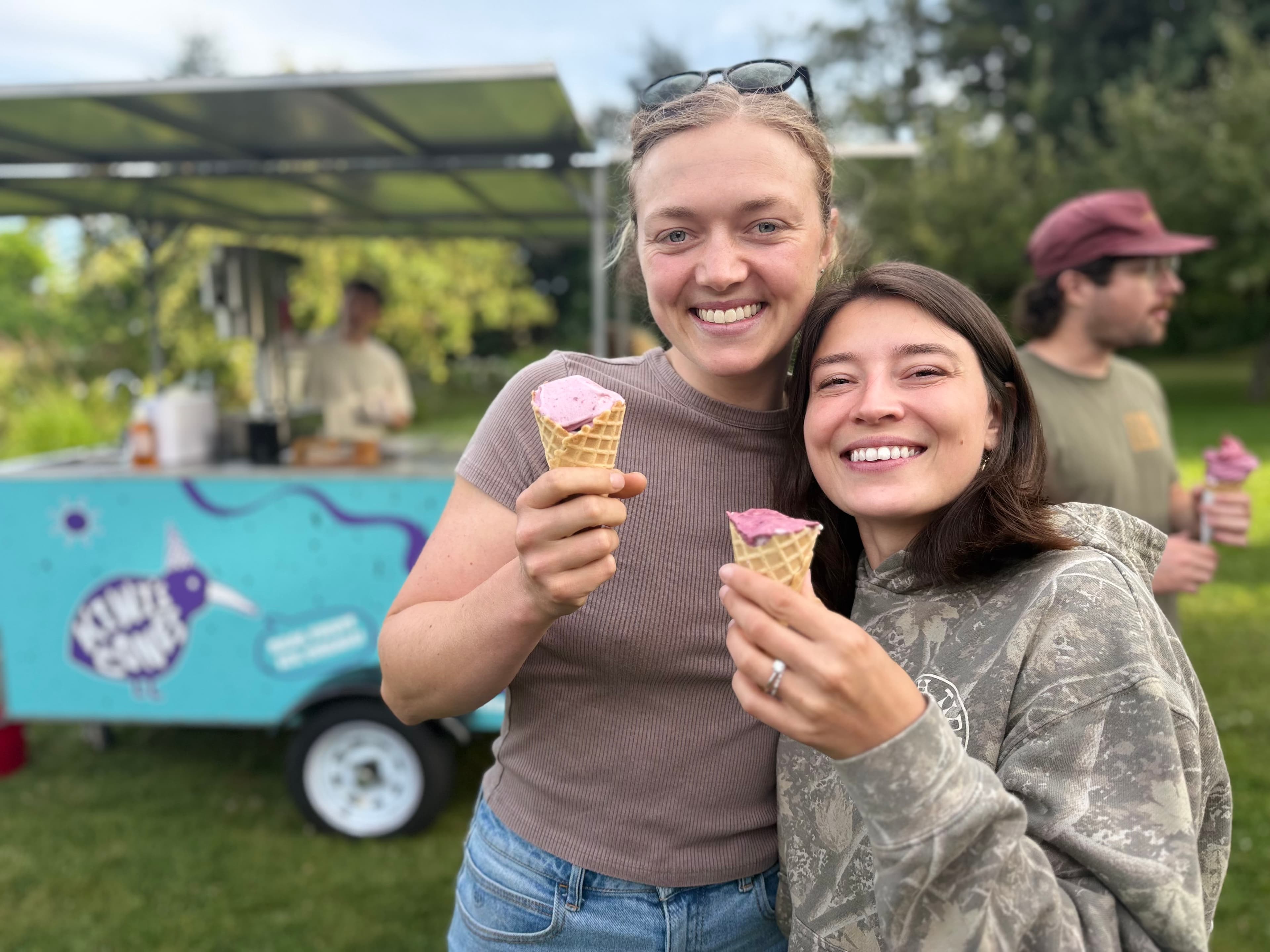 Kiwi's Cones — fresh fruit soft serve